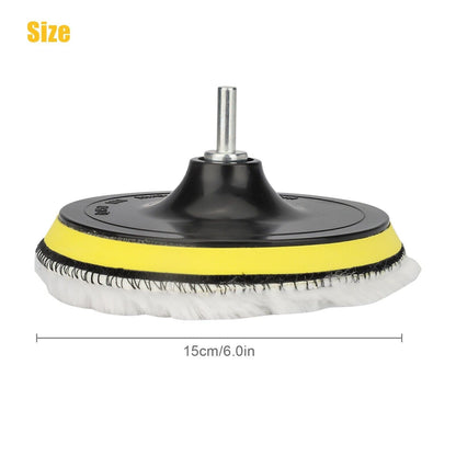 5PCS Wool Polishing Pad Kit
